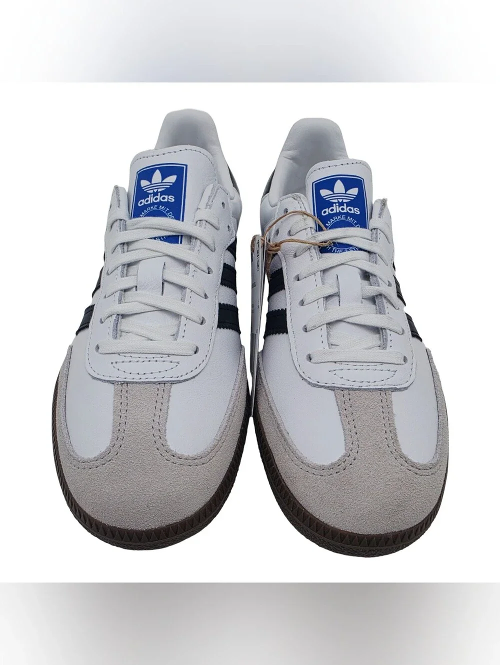 Adidas Samba OG Sneakers Size 5.5 White Granite Black